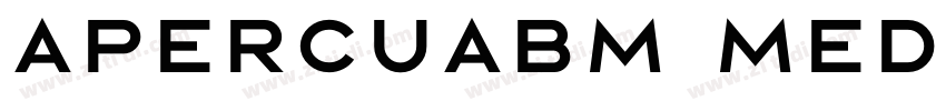 ApercuABM Medium字体转换